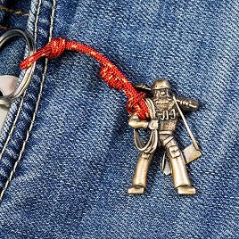 Bronze keychain “Ropeaccess”