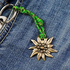 Bronze keychain “Edelweiss”