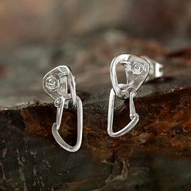 Earrings “For a rock climbing girl”