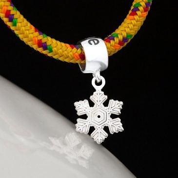 Charm Snowflake. Fit Bracelets, Bangles and Necklaces