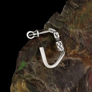 Earring “Сlimbing carabiner”