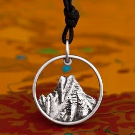 Silver pendant “Machapuchare (Annapurna)”