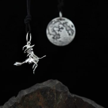 Silver pendant “Witch”